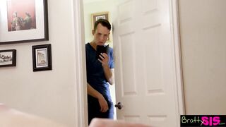 Bratty Sis - Sexually excited Brother Slides Dick Into Besties Teen Vagina S6:E1