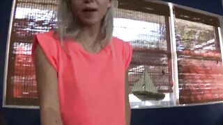 Bad Large Step Sister Teaches little Step Brother how to Bang - Marsha may