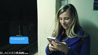 BLACKEDRAW Tiny Blond Teen Destroyed by the Giant Knob Youve ever seen