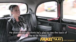 FakeTaxi I cum in her butt in the back of my taxi
