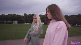 These Cuties Wanted Free Money. Cum in Anal (Belleniko)