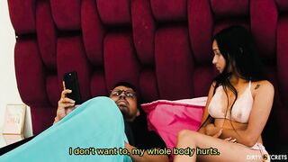 SCREWING WITH MY LOVER EMMA ANTURIN I MAKE A MISTAKE AND I PUT IT IN THE BOOTY