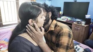 Mallu couple first night episode, first night sex, Kerala saree first night sexy romance with sex, Mallu couple first night sex