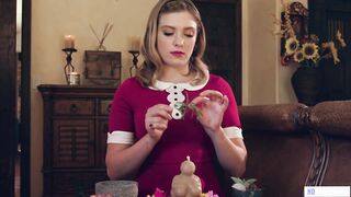 A lesbian scene from a fairy tale