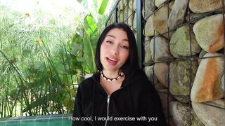 The BEST FRIEND of my STEPSIS JUST TURNED 18 and wanted to get SCREWED - POV