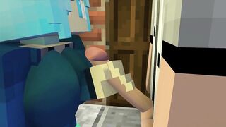 Minecraft: Sex In Bathroom