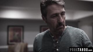 Step-Dad DP's his beautiful daughter Chloe Cherry With Her StepUncle