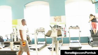 Phat Butt BBW Sofia Rose Is Wrecked By Black Cock Rome Major!