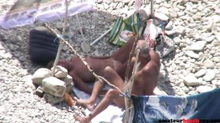 Amateur Porn - beach sex, old couple, granny, beach voyeurs, candid beach, beach spy, nude, nudisrs, public