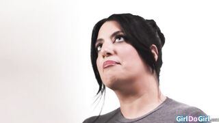 We've set up three cameras so you can watch busty Sarah Arabic masturbate herself.The big melons fat brunette toys her snatch towards an orgasm