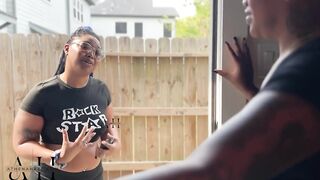 Floozy needs a helping hand w/ her 1st attempt at fisting