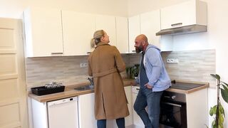 Sexy Golden-haired Real Estate Agent Bangs Her Big Weenie Client