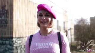 GERMAN SCOUT - French golden-haired Beauty Endy Doll with Big Love button and Breasts at Pick Up Casting Fuck