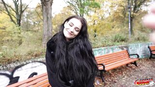 German Scout - Pink Bush Saggy Bazookas Beauty Alexa Throat Pick up for Casting Fuck