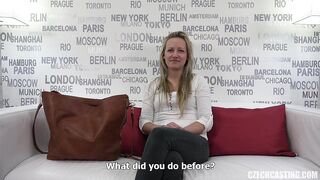 Shy amateur squirting queen's 1st casting!