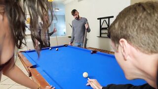 Strip Pool Turns into Losers Getting Banged Hard & Rough - Bi Foursome - Lucy Mochi