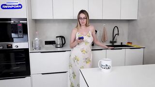 Stepson screws stepmom during thunder