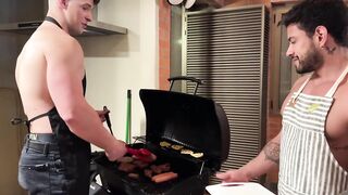 Cooking Sausage Gets Outshined by Malik's Wet Meat