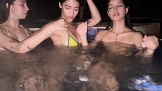 My friends and I had sex with my neighbor! Foursome!