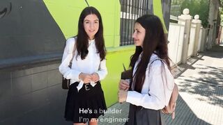 Good girls like to suck ramrods instead of studying