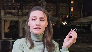 This British mature MILF was eager to cheat on her husband & gave me creampie her shaggy cunt