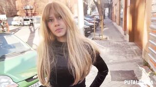 PutaLocura - Slim Latina Netty accepts Torbe's challenges and swallows cum in Caught