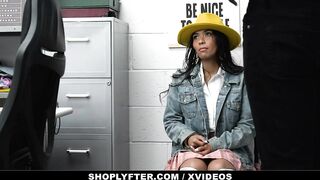 Shoplyfter - Big Jock Officer Screws Tiny Asian Teen (Jada Kai)