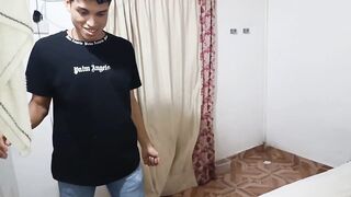 .My stepmother comes home from the gym and I couldn't resist looking at her big ass so I ended up screwing her and filling her with cum.