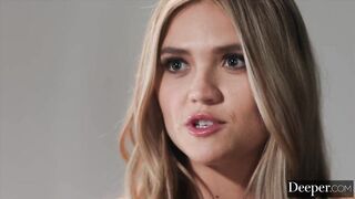 Deeper. Natural Busty Blonde Angie Faith Gets Used Like A Fuck Toy And Spit-Roasted