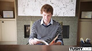 TUSHY Marvelous Anal Nympho Valentina Nappi Seduces College Campus Man