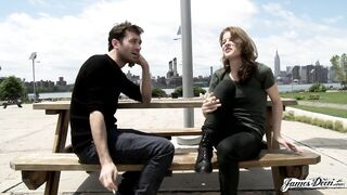 JamesDeen - HOTEL ROOM ROUGH DOGGYSTYLE SEX WITH BRUNETTE AMATEUR LUNA BAST