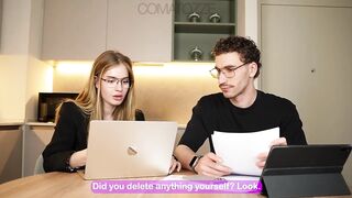 Big Tit Young Secretary Drilled by Boss