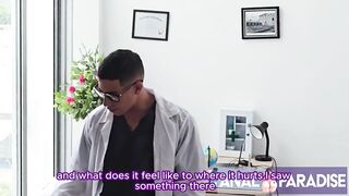 MY WIFE TAKES ME TO THE DOCTOR, SHE ENDS UP HAVING SEX WITH THE DOCTOR AND THE toilet MALE