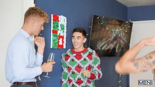 Chaps - Cum see us Turn Xmas party into an XXXmas party - Chris Damned, Cody Seiya, Felix Fox