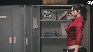 Claire getting filled