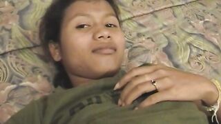 My first time undressing and totally naked on camera.