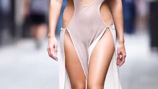 Aged Hotties Walking – Giant Saggy Titties Jiggling NO BRA Part 7 [AI generated]