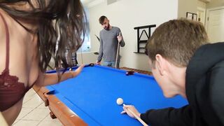 Strip Pool Turns into Losers Getting Screwed Hard & Rough - Bi MMMF - Lucy Mochi, Steve Rickz