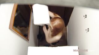 Redhead Bitch Gets Fingered and Screwed on Camera