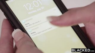 Sexy bride mia melano gets cold feet and bangs bbc