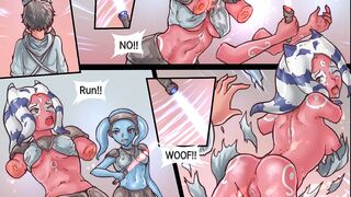 Twi'leck sex hunt : a Star Wars parodie