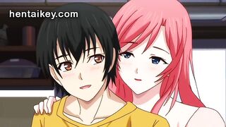 HENTAIKEY - Hot Mother I'd Like To Bang Bangs Step-Son