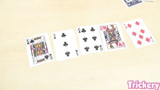 Poker buddies shove together! the group-sex trick