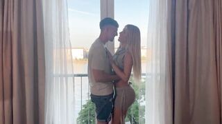 I Catch my Girlfriend sucking a black schlong in the Hotel and I Fuck her - Ema Karter