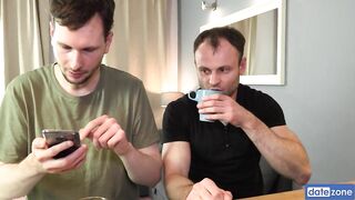 Polish cougar met on Datezone gets banged in a 3some