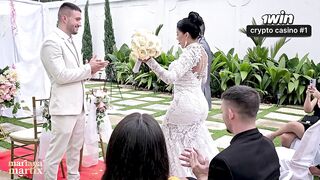 Martix's Wedding Chapter IV - Mariana has sex with the priest in a bathroom after getting married