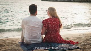 We Found a Secret Beach for Outdoor Sex - Real Amateur Couple