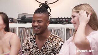 Ersties - FULL Truth AND Dare Game - 3 Hawt Hotties Joy Their Guy Friends Before Steamy Orgy