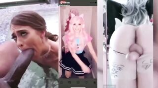 SEXY TIKTOK GALS TRICKLED