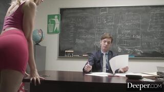 Professor wiener manhandles student!